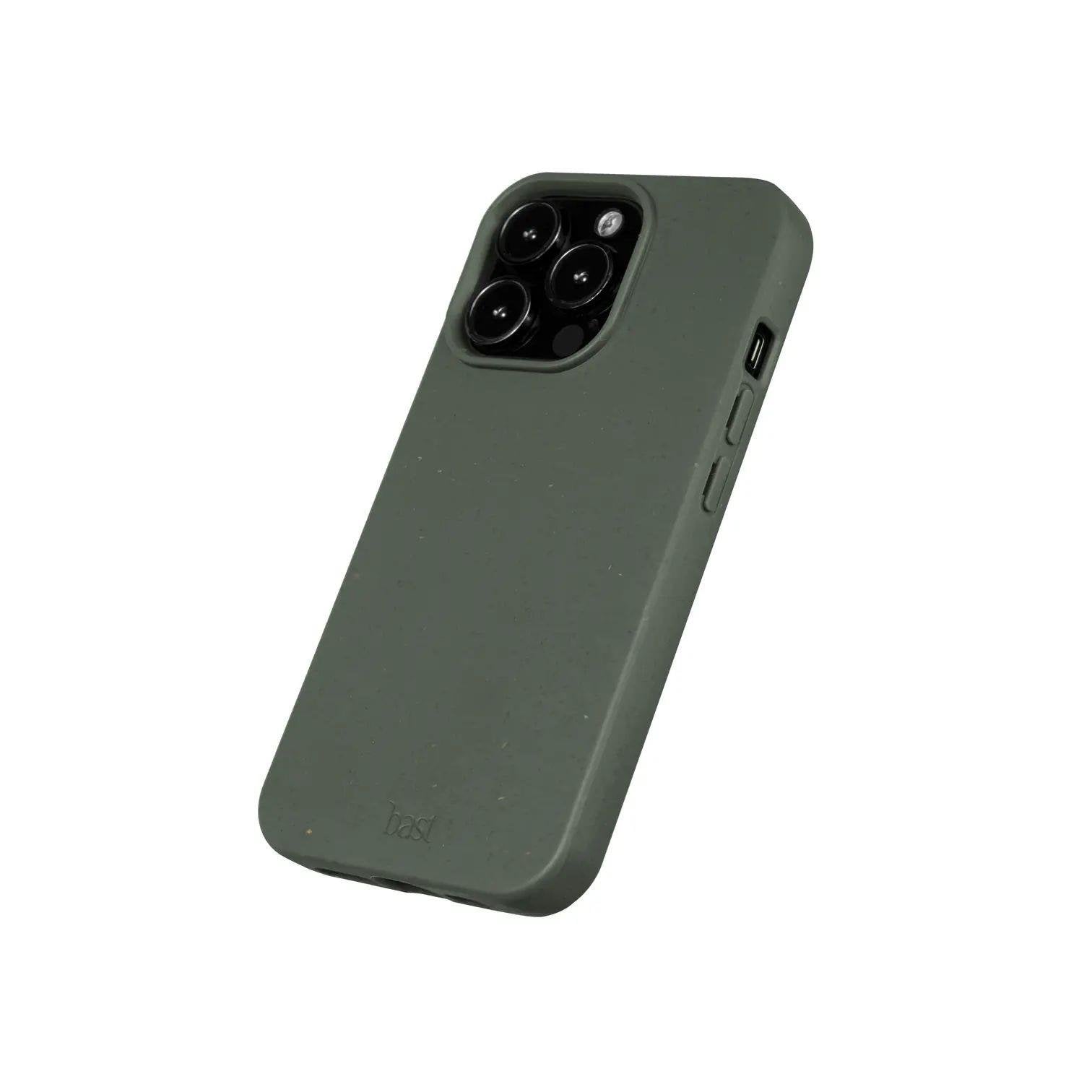 iPhone 13 Pro Max Eco Telefon Kılıfı - Yeşil | bastcase - Alt Port Kesimleri
