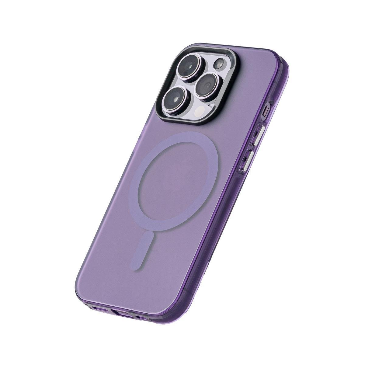 iPhone 13 Pro Max Neo Telefon Kılıfı - Derin Mor | bastcase - Kamera Koruma Alanı