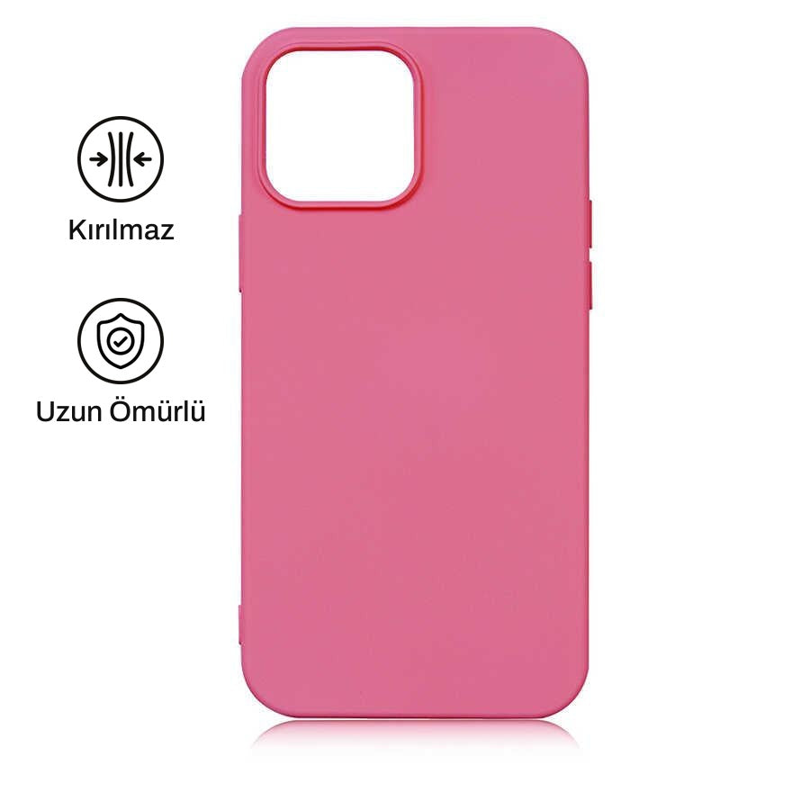 iPhone 13 Pro Max ile Uyumlu Silikon Lansman Telefon Kılıfı | bastcase
