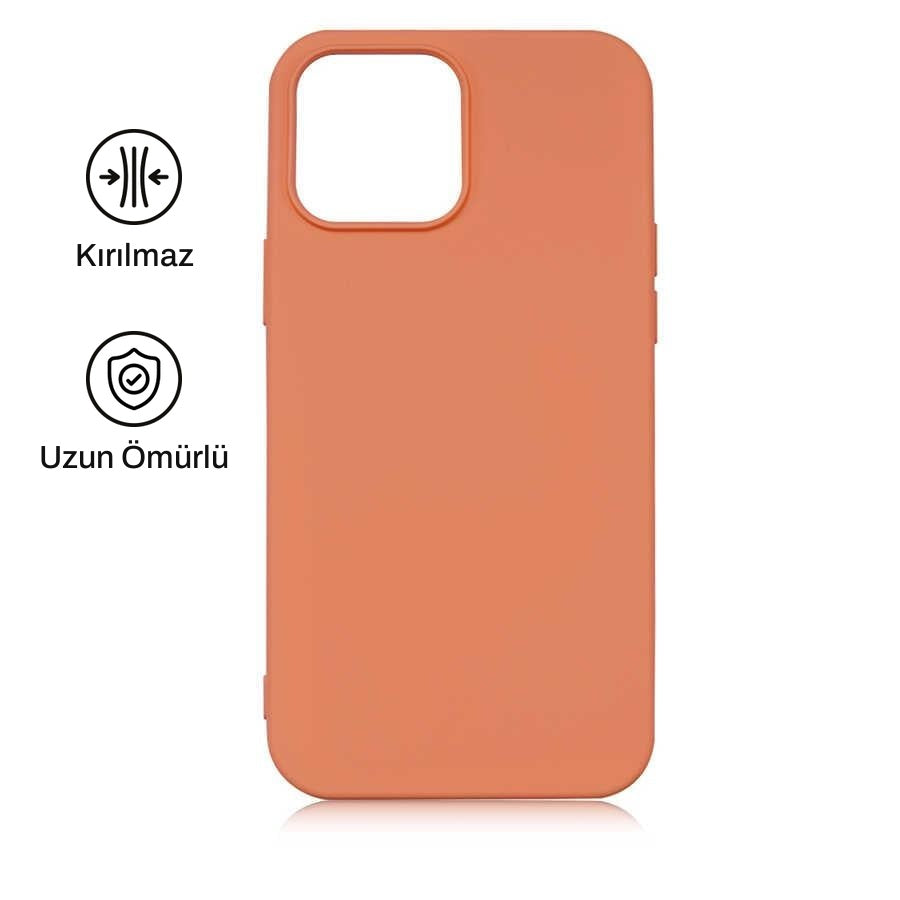 iPhone 13 Pro Max ile Uyumlu Silikon Lansman Telefon Kılıfı | bastcase