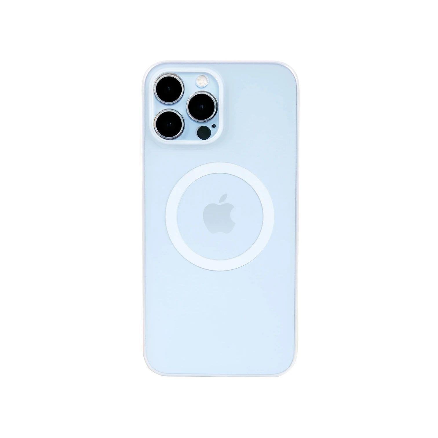 iPhone 13 Pro Max Ultra İnce Telefon Kılıfı - Mavi | bastcase - Ön Yüzey Görünümü