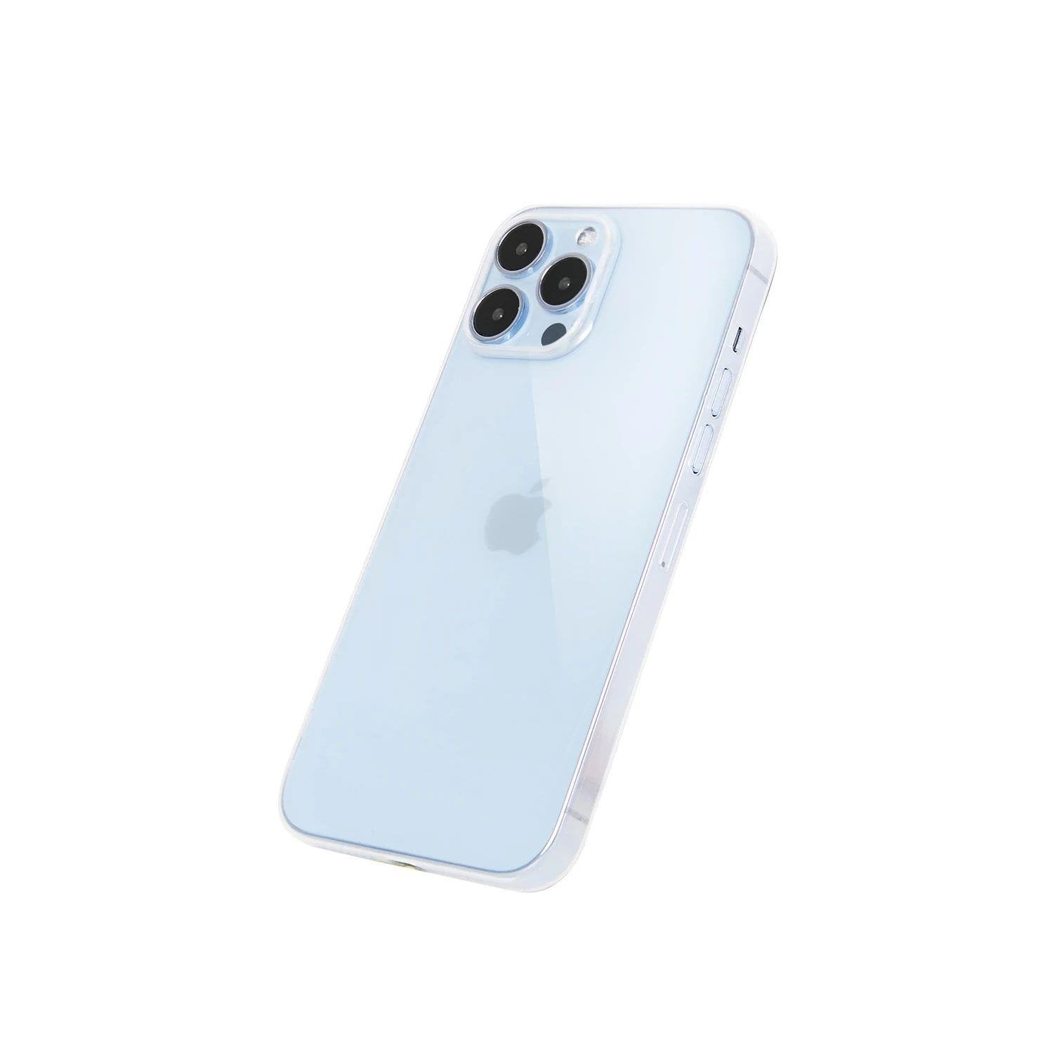 iPhone 13 Pro Max Ultra İnce Telefon Kılıfı - Şeffaf | bastcase - Arka Yüzey Detayı