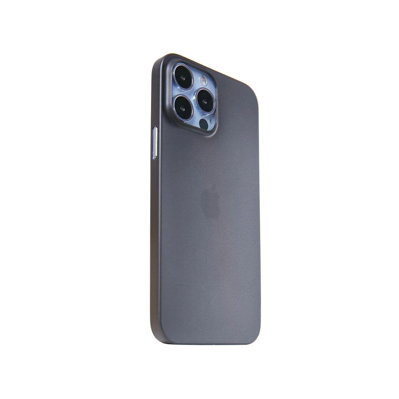 iPhone 13 Pro Max Ultra İnce Telefon Kılıfı - Siyah | bastcase - Alt Port Kesimleri
