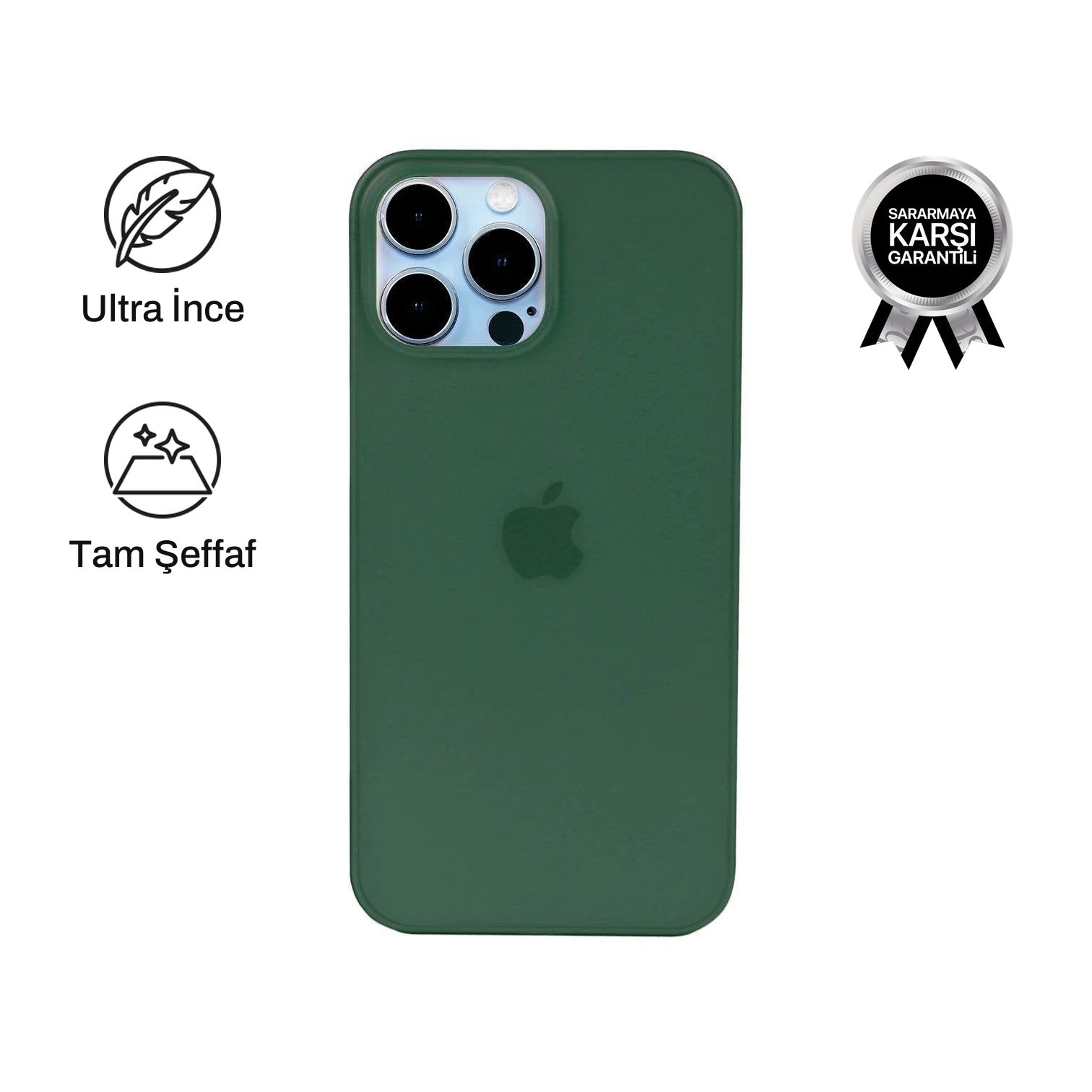 iPhone 13 Pro Max ile Uyumlu Ultra İnce Telefon Kılıfı | bastcase