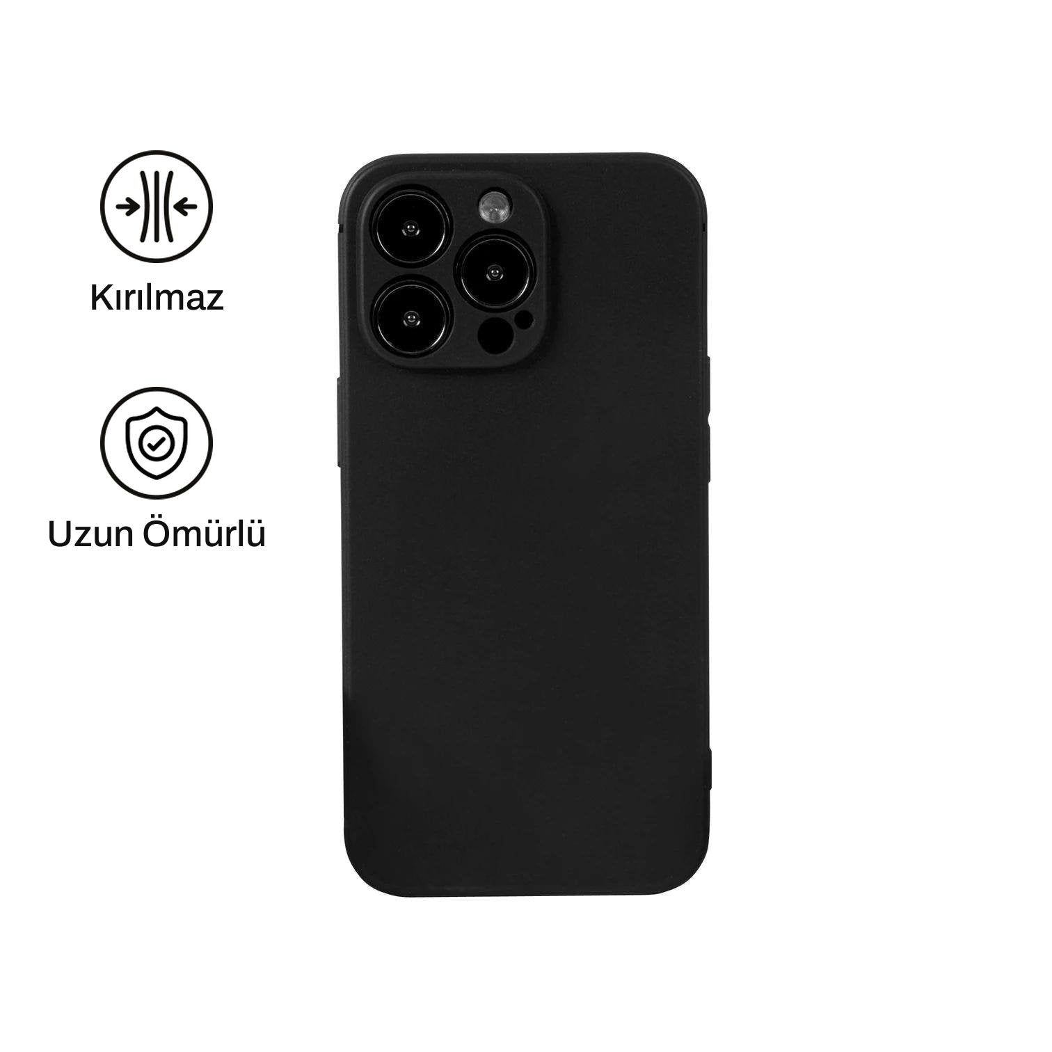 iPhone 13 Pro ile Uyumlu Solid Telefon Kılıfı | bastcase