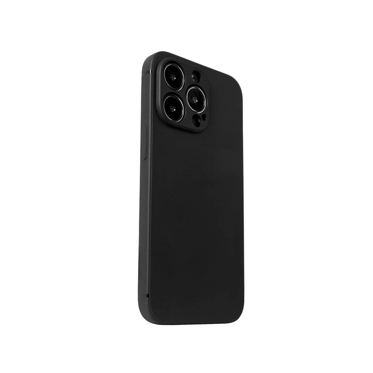 iPhone 13 Pro Solid Telefon Kılıfı - Siyah | bastcase - Kamera Koruma Alanı