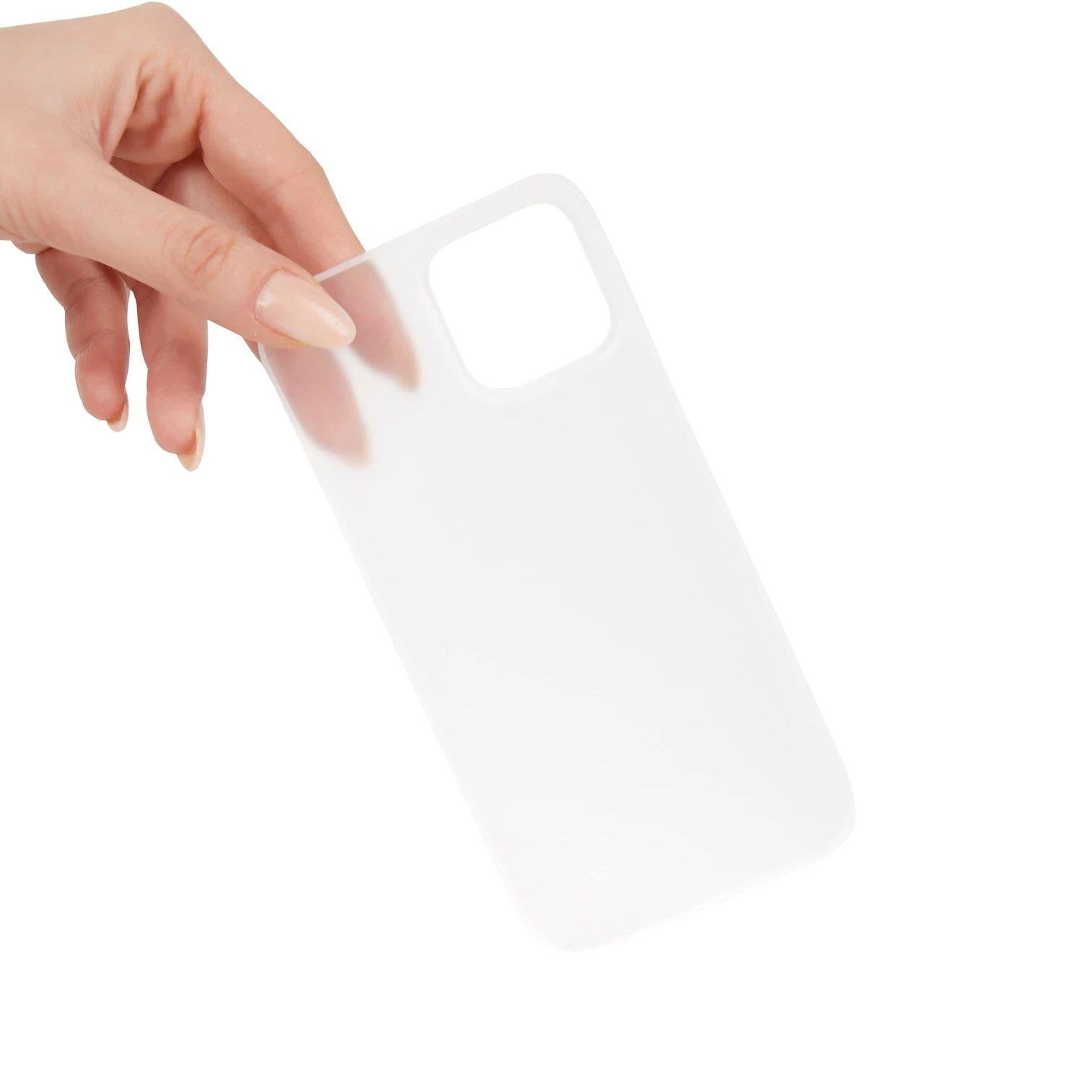 iPhone 13 Pro Ultra İnce Telefon Kılıfı - Şeffaf | bastcase - Arka Yüzey Detayı