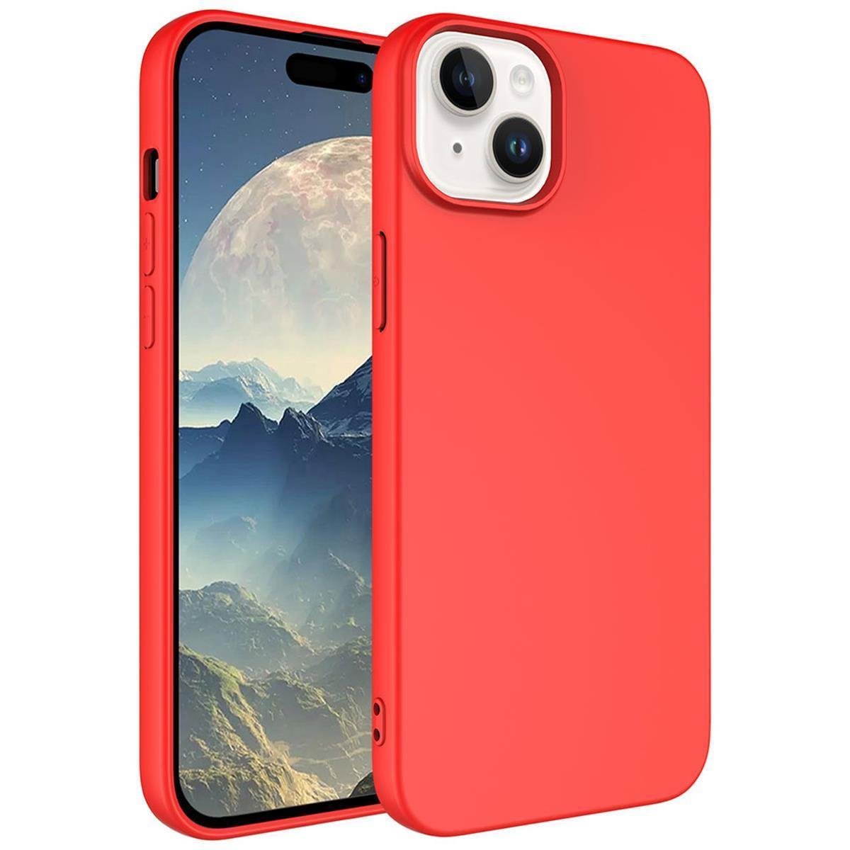 iPhone 13 Silikon Lansman Telefon Kılıfı - Lacivert | bastcase - Ön Yüzey Görünümü