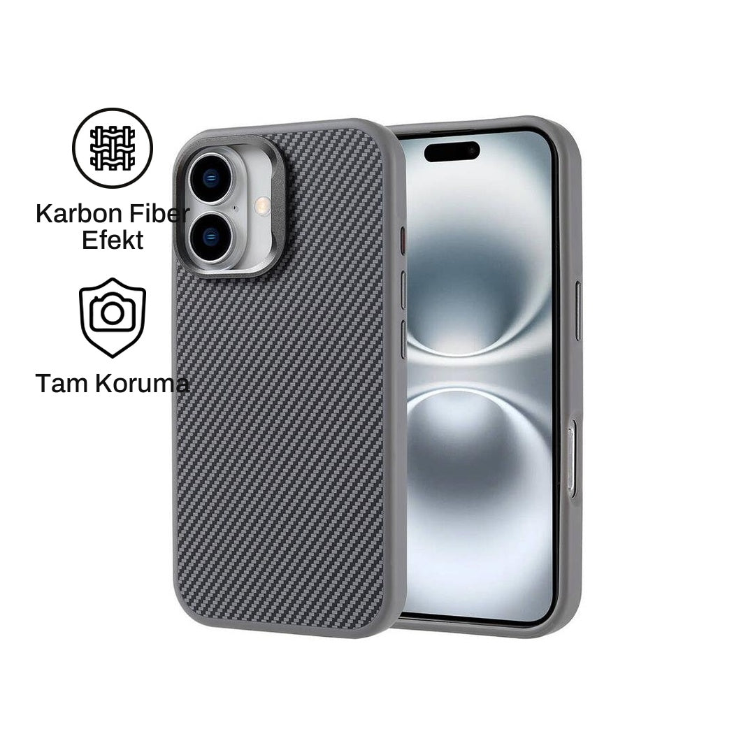 iPhone 14 ile Uyumlu Carbon Telefon Kılıfı | bastcase