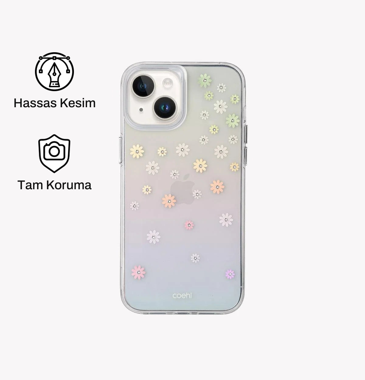 iPhone 14 ile Uyumlu Coehl Aster Telefon Kılıfı | bastcase
