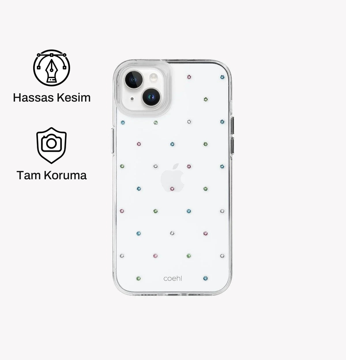 iPhone 14 ile Uyumlu Coehl Solitaire Telefon Kılıfı | bastcase