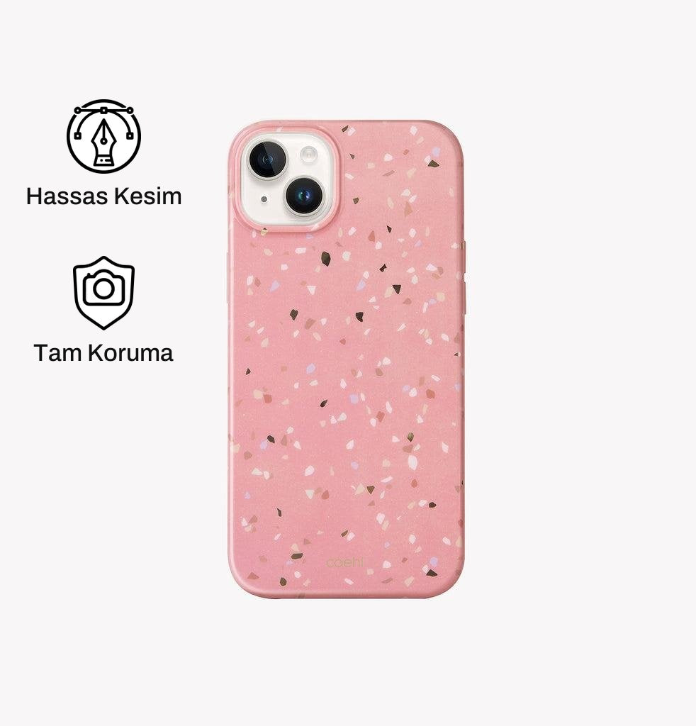 iPhone 14 ile Uyumlu Coehl Terrazzo Telefon Kılıfı | bastcase