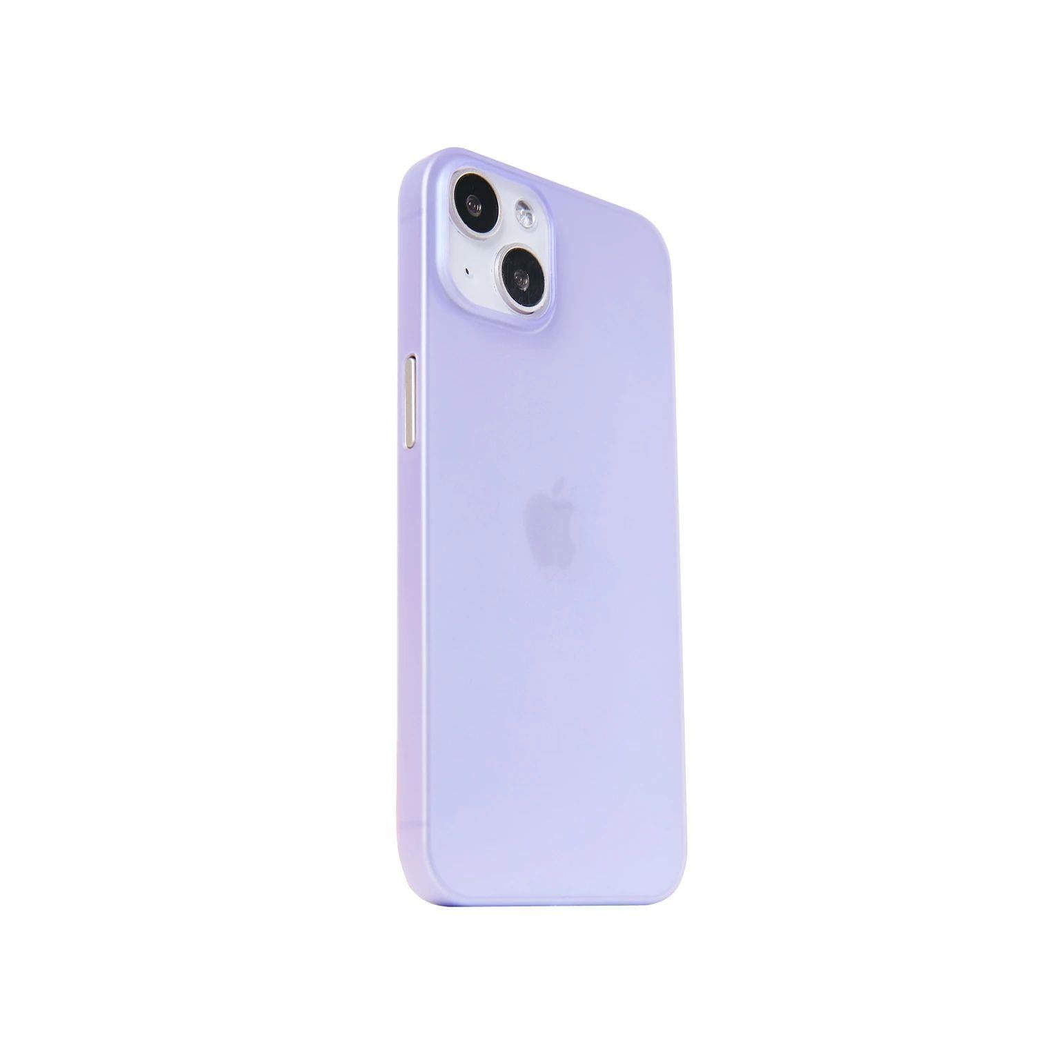 iPhone 14 Plus Ultra İnce Telefon Kılıfı - Lila | bastcase - Yan Profil İnceliği