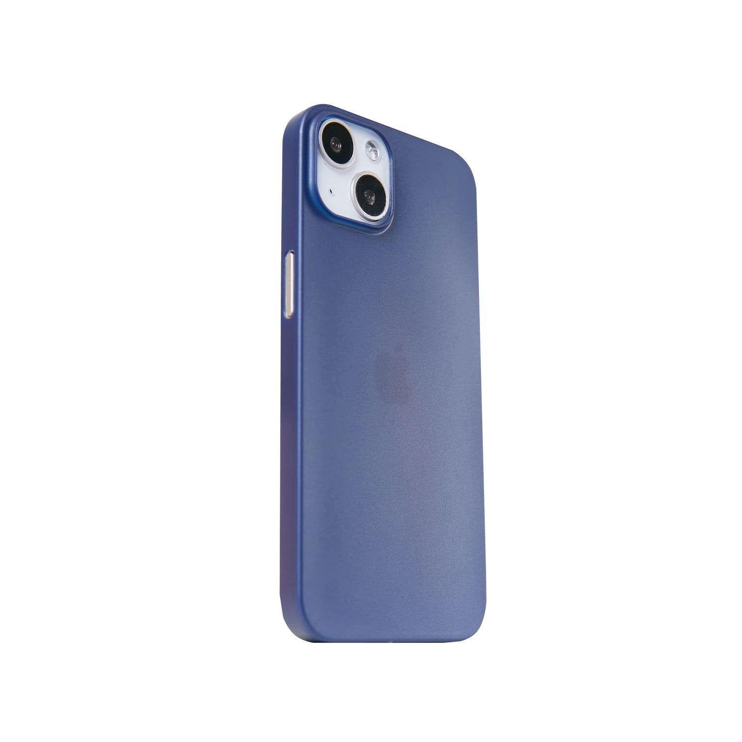 iPhone 14 Plus Ultra İnce Telefon Kılıfı - Mavi | bastcase - Yan Profil İnceliği