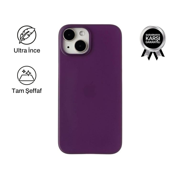 iPhone 14 Plus ile Uyumlu Ultra İnce Telefon Kılıfı | bastcase