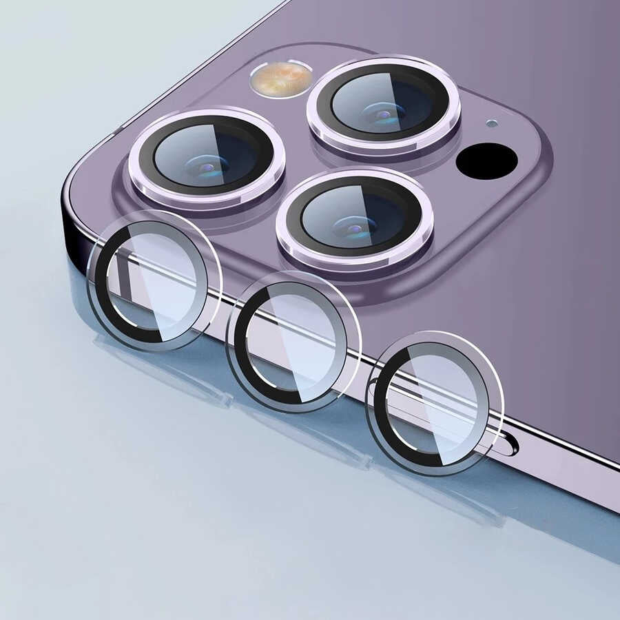 iPhone 14 Pro / 14 Pro Max Lens Koruyucu - Renksiz | bastcase
