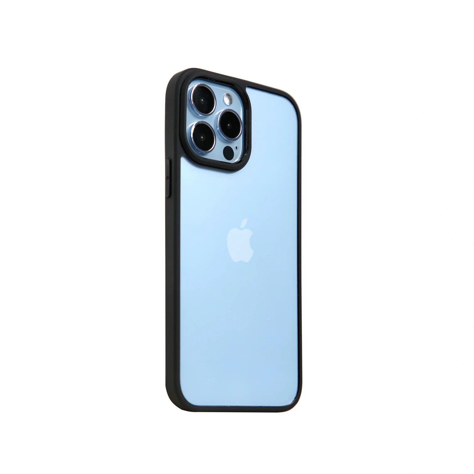 iPhone 14 Pro Bold Telefon Kılıfı - Siyah | bastcase - Kamera Koruma Alanı
