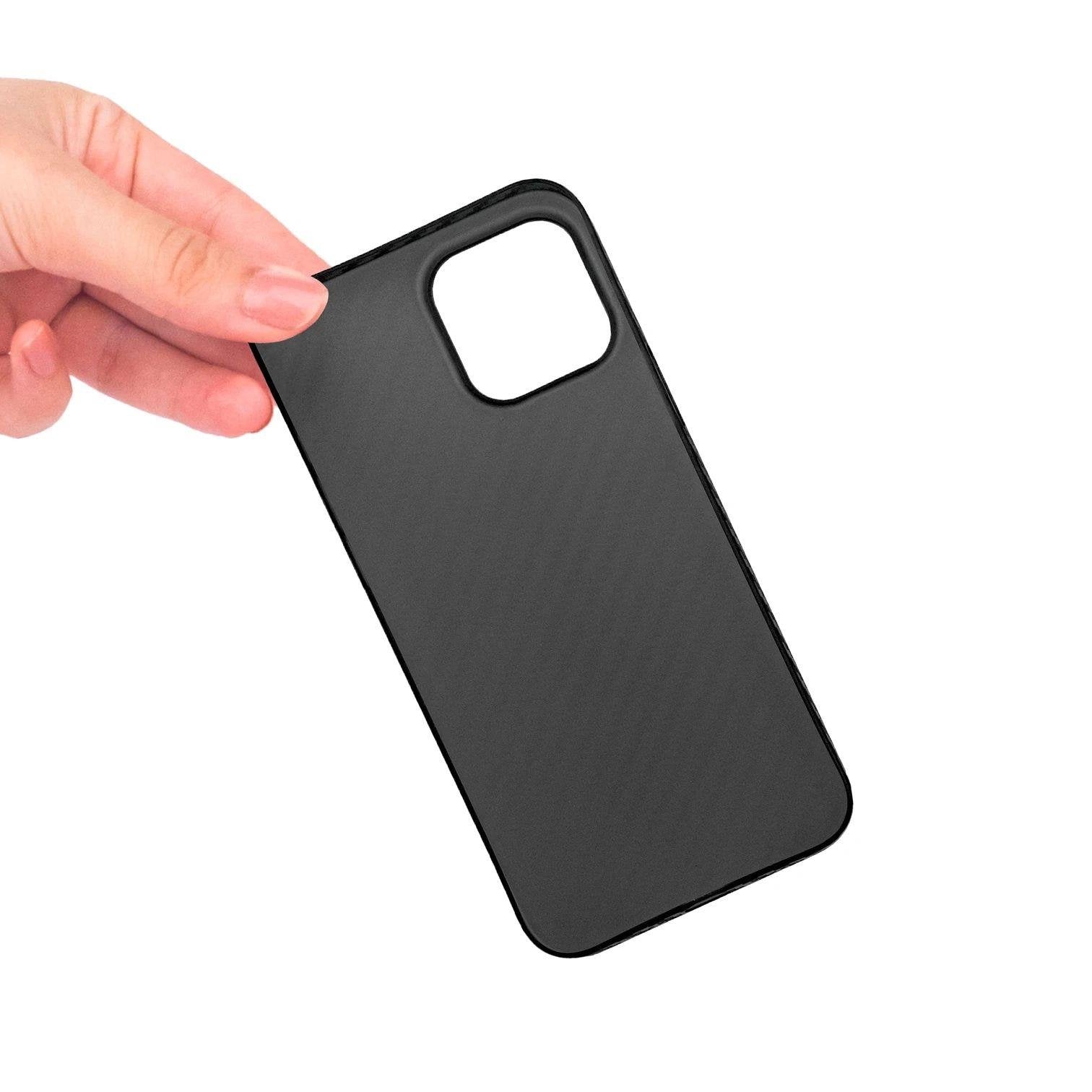 iPhone 14 Pro Carbon Telefon Kılıfı - Siyah | bastcase - Arka Yüzey Detayı