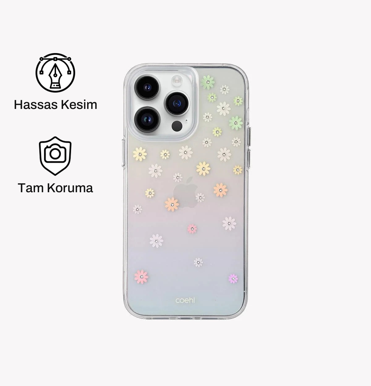 iPhone 14 Pro ile Uyumlu Coehl Aster Telefon Kılıfı | bastcase