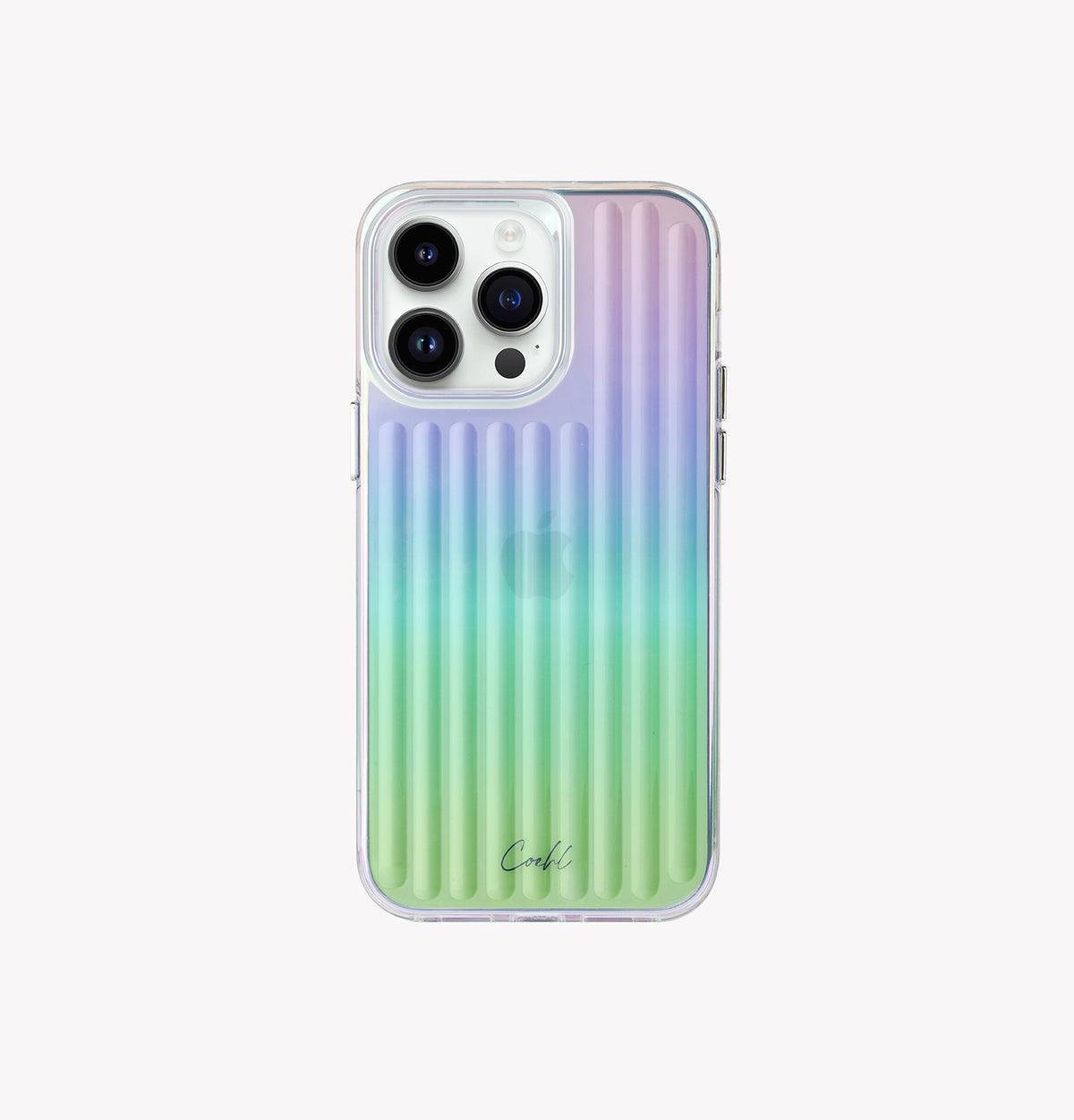 iPhone 14 Pro Coehl Linear Telefon Kılıfı - Linear Yeşil | bastcase - Ön Yüzey Görünümü