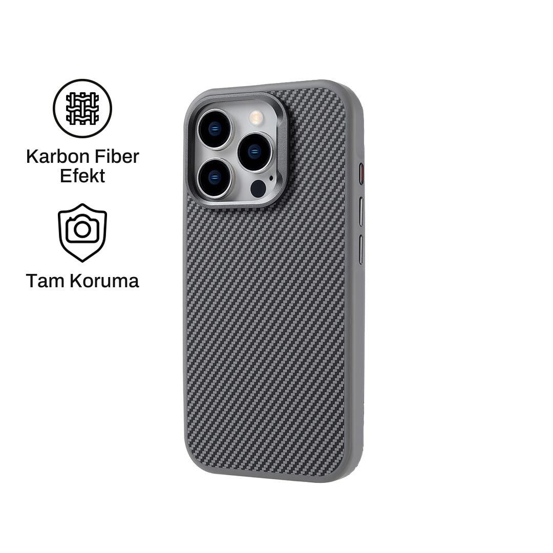 iPhone 14 Pro Max ile Uyumlu Carbon Telefon Kılıfı | bastcase