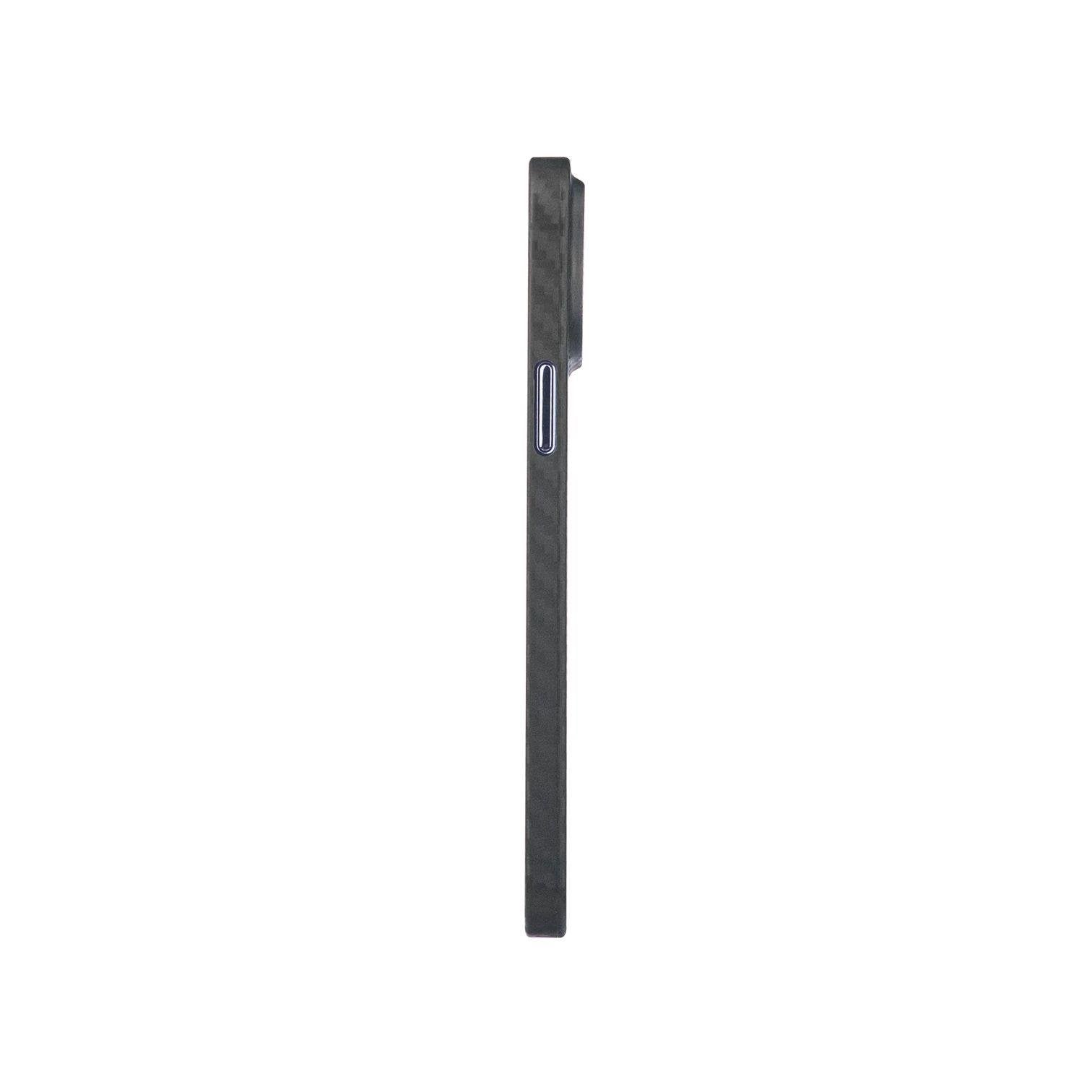 iPhone 14 Pro Max Carbon Telefon Kılıfı - Siyah | bastcase - Yan Profil İnceliği