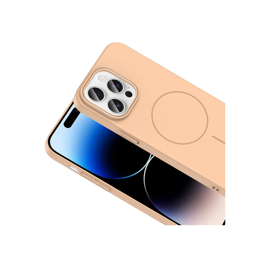 iPhone 14 Pro Max Raye Sert Telefon Kılıfı - Desert Titanyum | bastcase - Açılı Görünüm