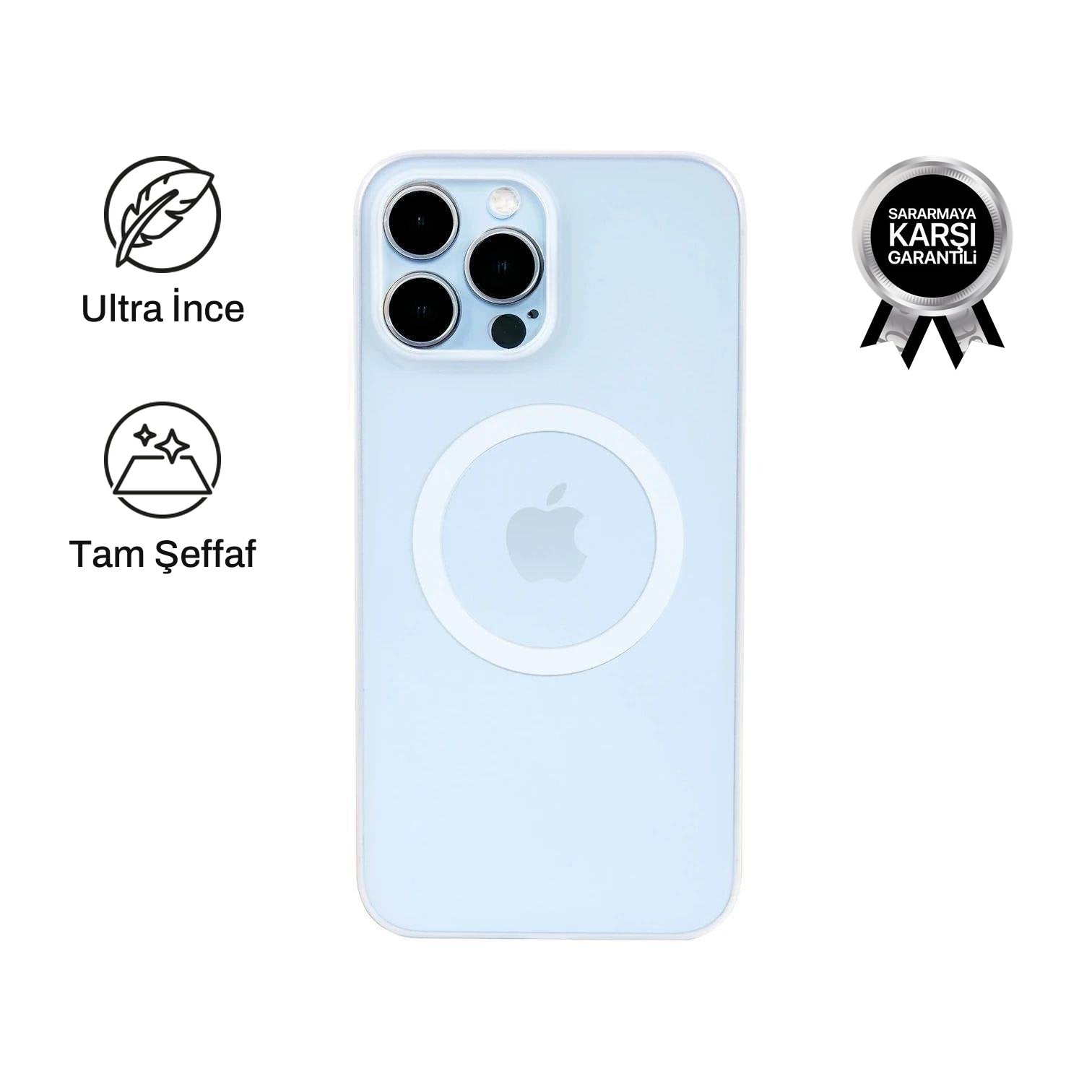 iPhone 14 Pro Max ile Uyumlu Ultra İnce Telefon Kılıfı | bastcase