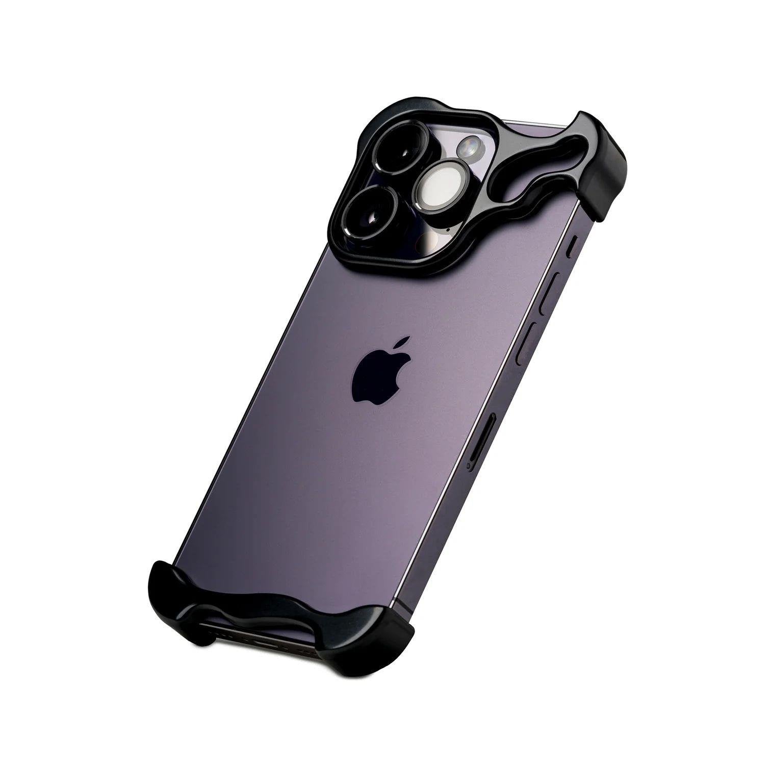 iPhone 14 Pro Max Wave Koruma Seti | Alüminyum Kılıf - bastcase