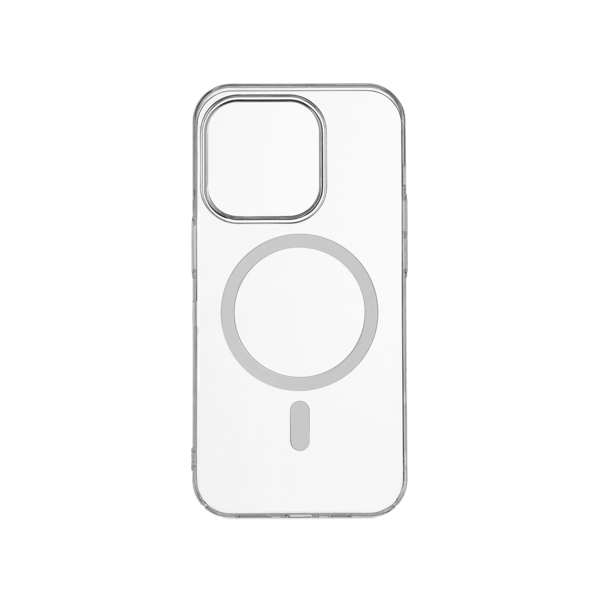 iPhone 14 Pro Stark Telefon Kılıfı - Şeffaf | bastcase - Tuş Kesimi