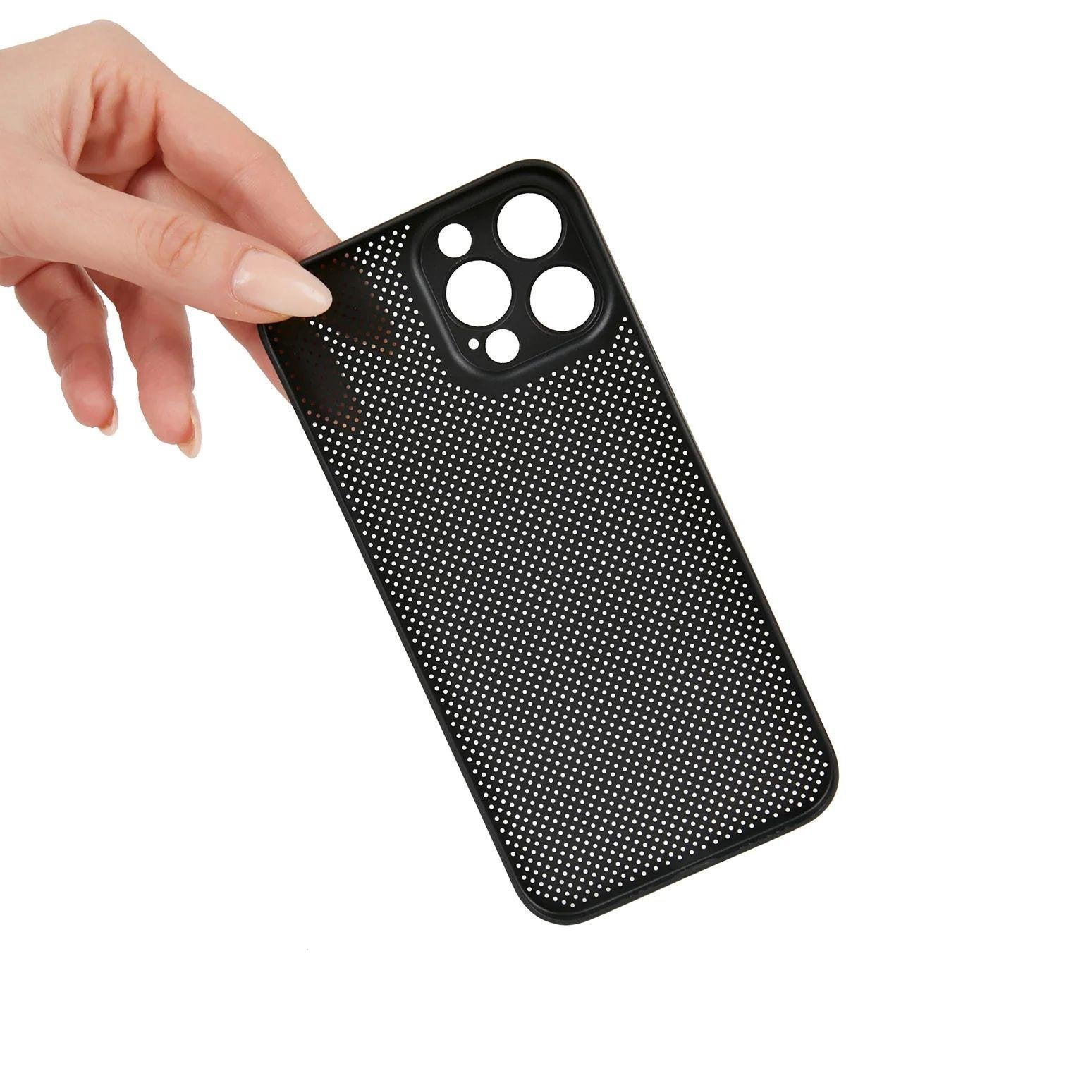 iPhone 14 Pro Ultra ─░nce Telefon K─▒l─▒f─▒ - Dot | bastcase - Detaylı Ürün Çekimi