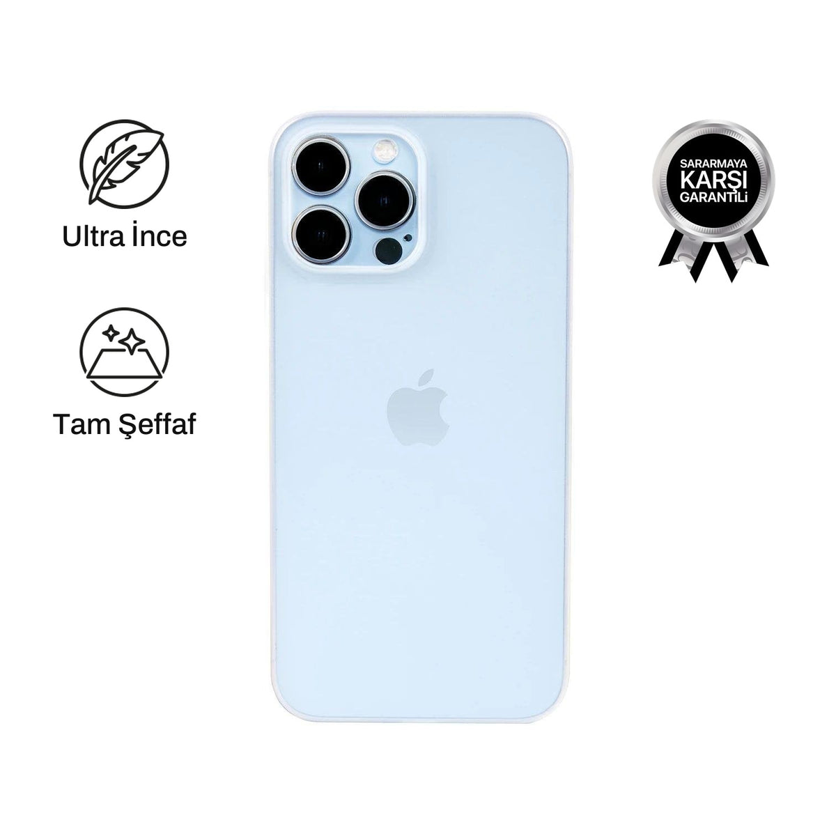 iPhone 14 Pro ile Uyumlu Ultra İnce Telefon Kılıfı | bastcase