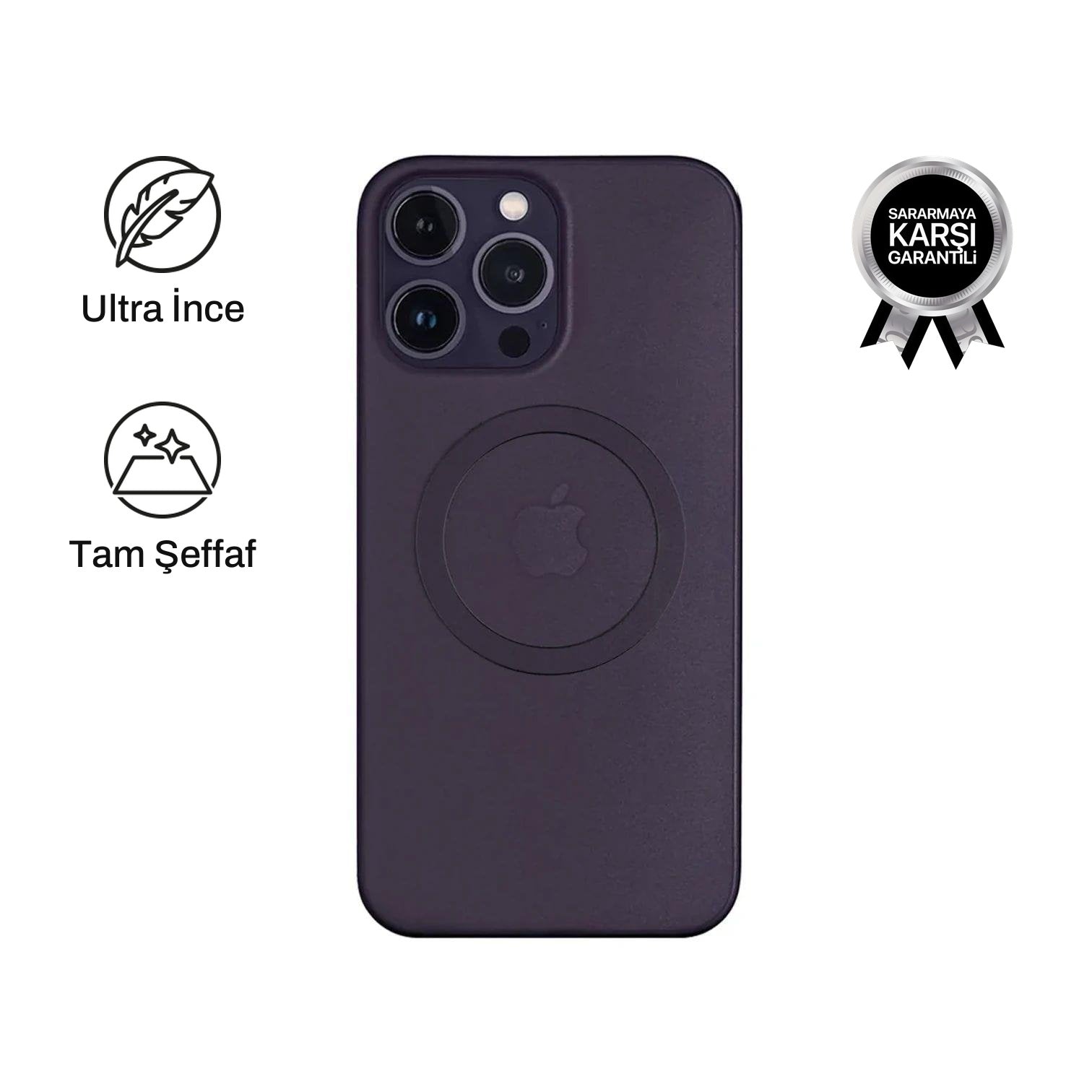 iPhone 14 Pro ile Uyumlu Ultra İnce Telefon Kılıfı | bastcase