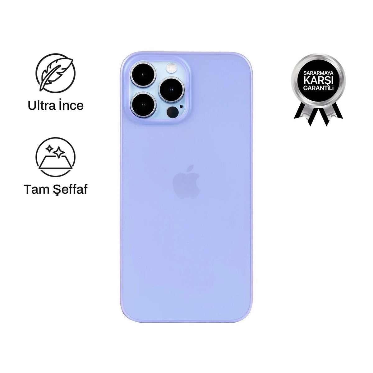 iPhone 14 Pro ile Uyumlu Ultra İnce Telefon Kılıfı | bastcase