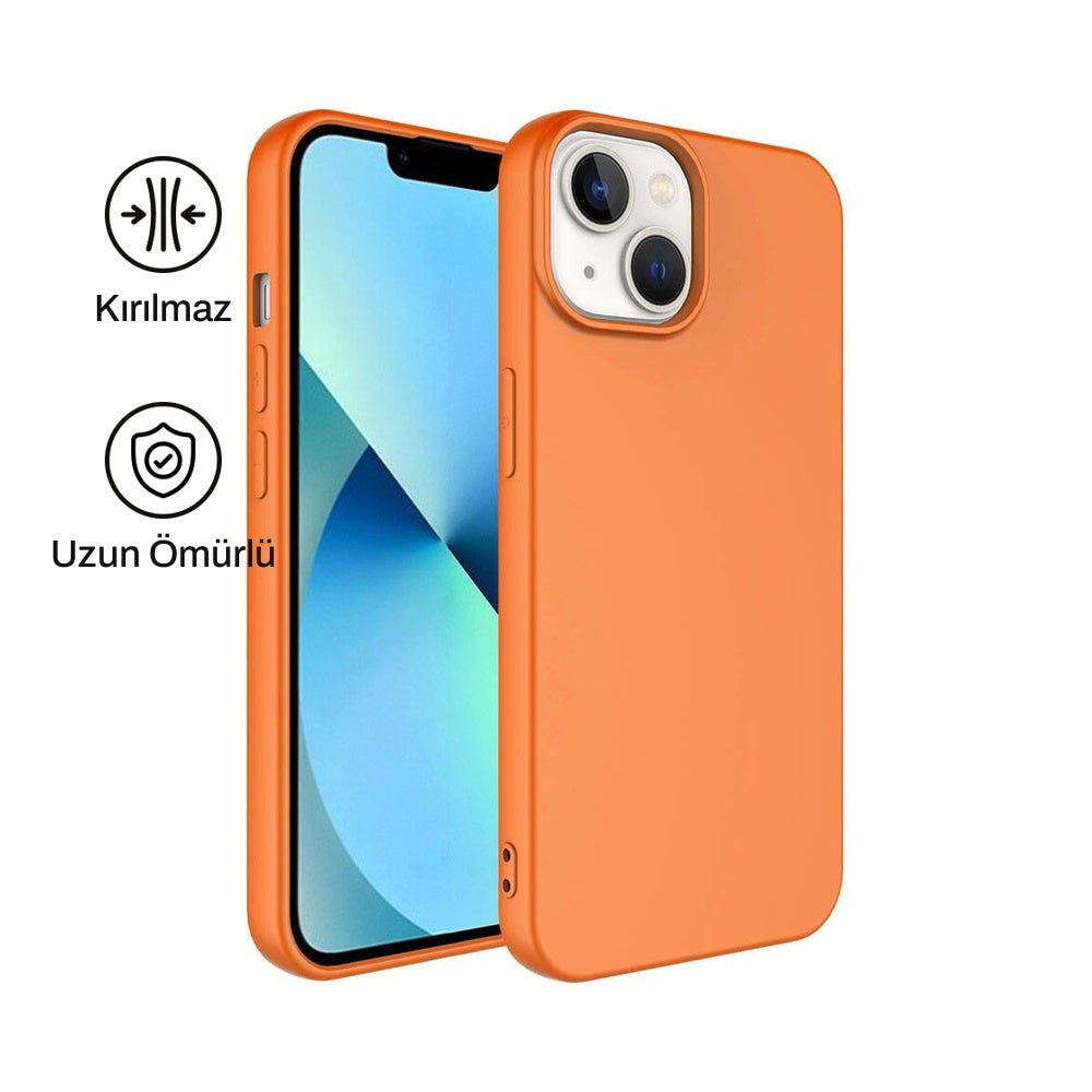 iPhone 14 ile Uyumlu Silikon Lansman Telefon Kılıfı | bastcase