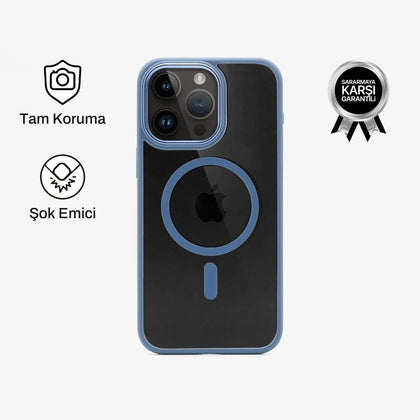 iPhone 15 ile Uyumlu Bold Telefon Kılıfı