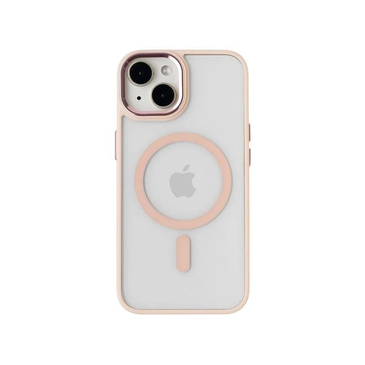 iPhone 15 Bold Telefon Kılıfı - Pudra | bastcase - Kullanım Görseli