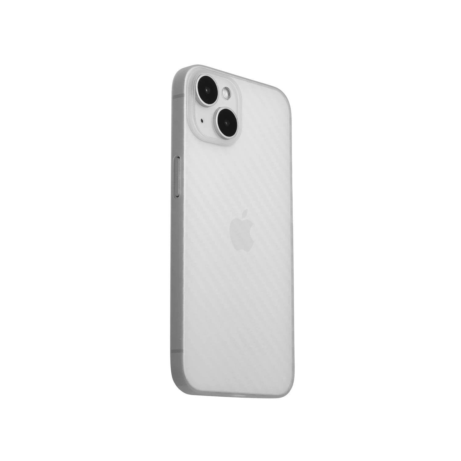iPhone 15 Carbon Telefon Kılıfı - Carbonite Siyah | bastcase - Ön Yüzey Görünümü
