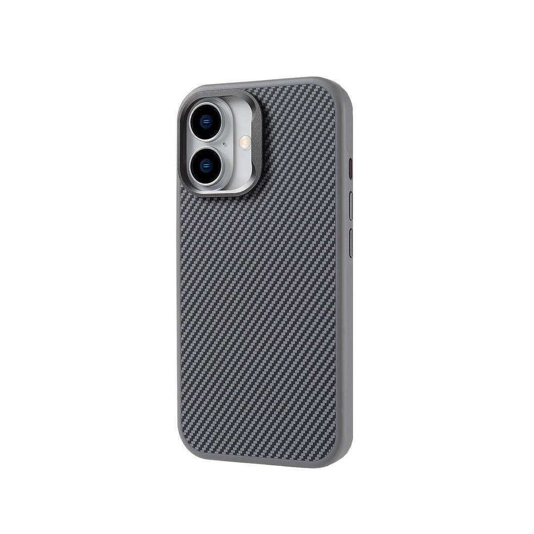 iPhone 15 Carbon Telefon Kılıfı - Heavy Carbon Siyah | bastcase - Yan Profil İnceliği