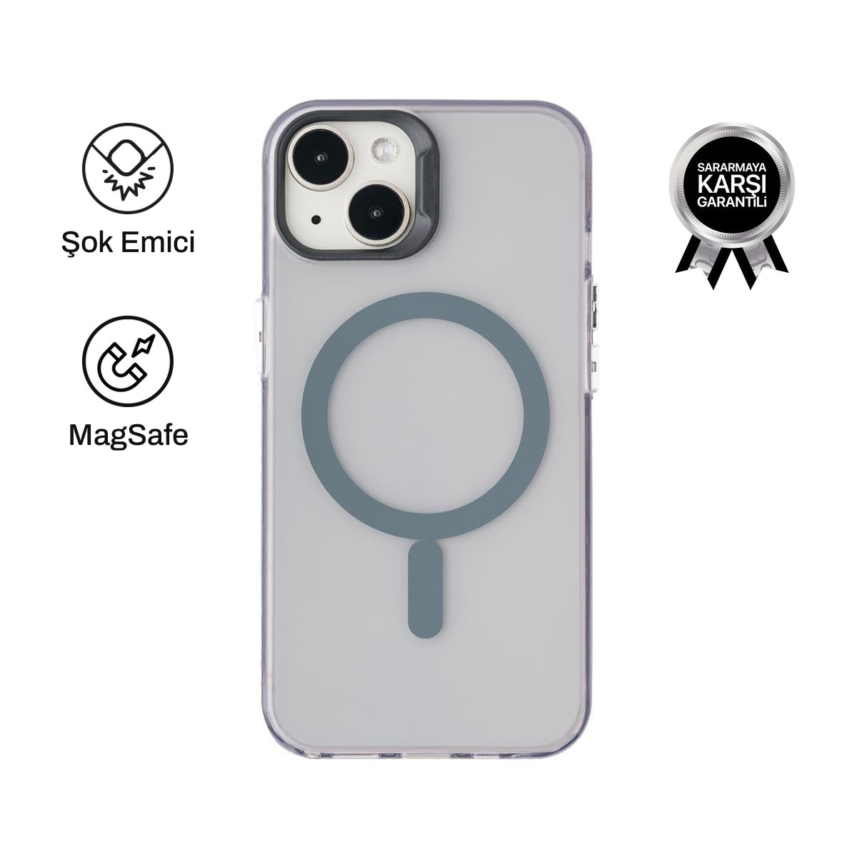 iPhone 15 ile Uyumlu Neo Telefon Kılıfı | bastcase
