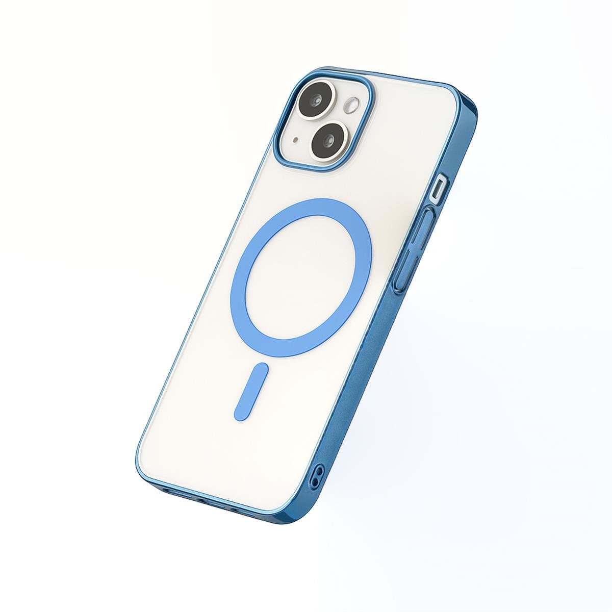 iPhone 15 Nova Telefon Kılıfı - Mavi | bastcase - Arka Yüzey Detayı