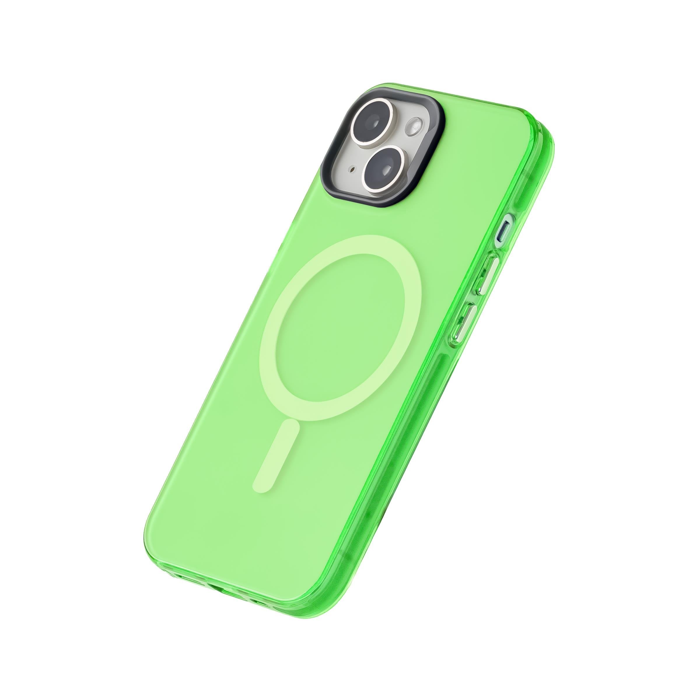iPhone 15 Plus Neo Telefon Kılıfı - Sarı | bastcase - Kamera Koruma Alanı