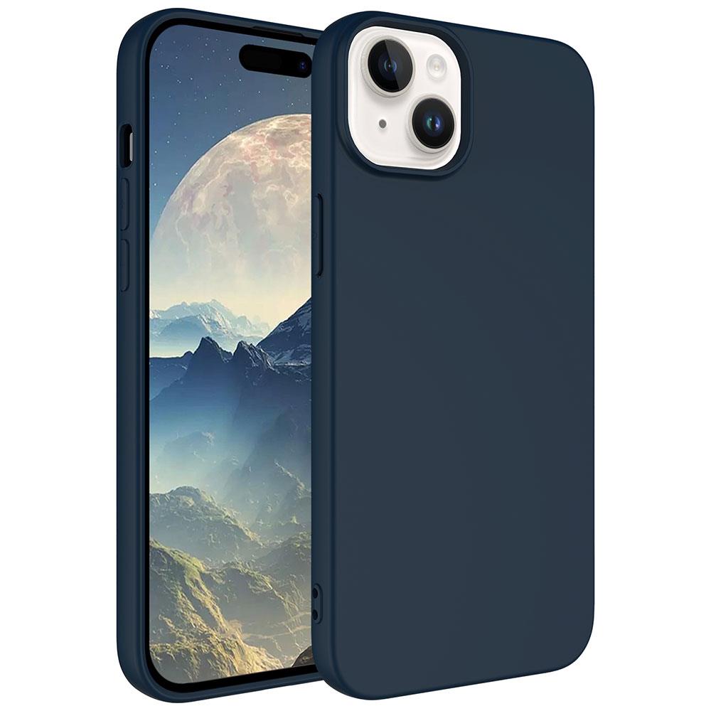 iPhone 15 Plus Silikon Lansman Telefon Kılıfı - Rose | bastcase - Arka Yüzey Detayı