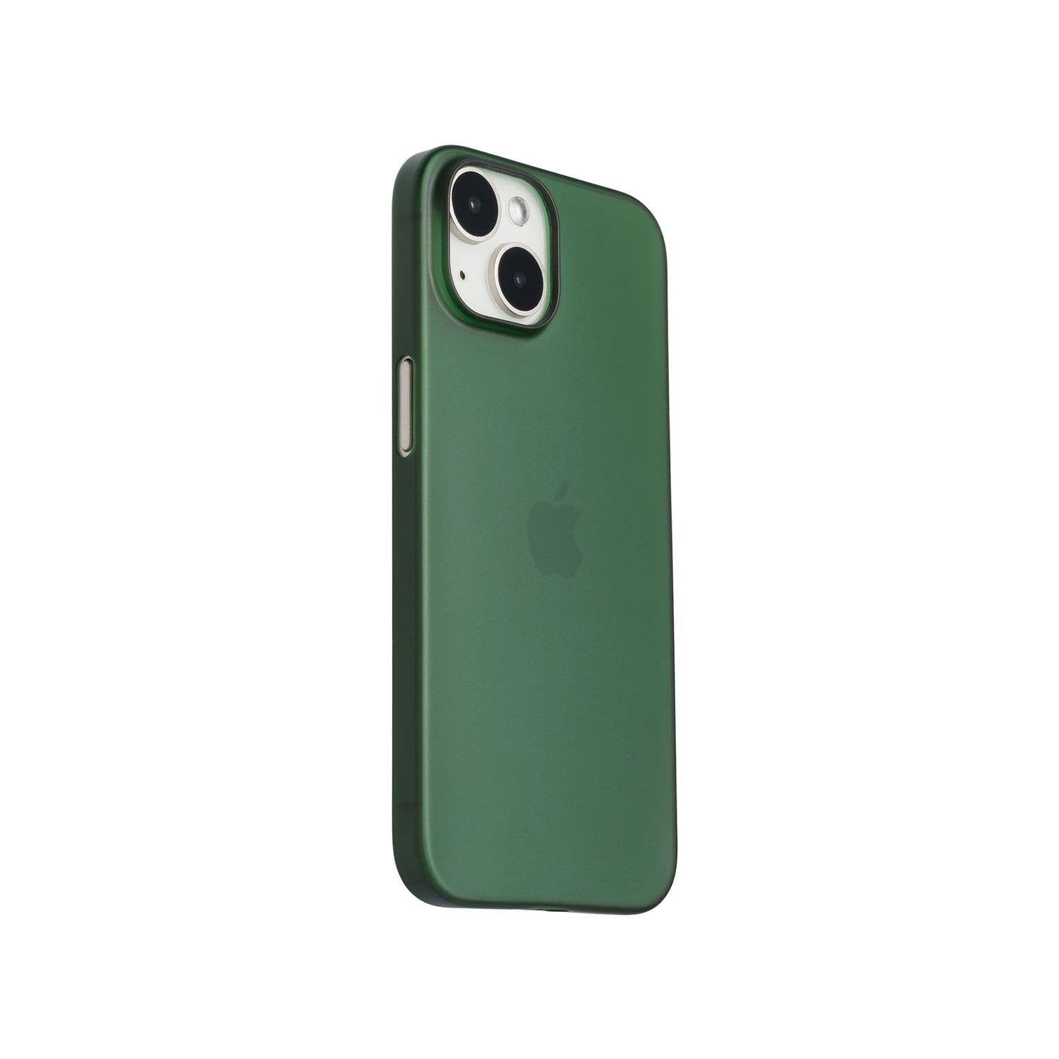 iPhone 15 Plus Ultra İnce Telefon Kılıfı - Yeşil | bastcase - Ön Yüzey Görünümü