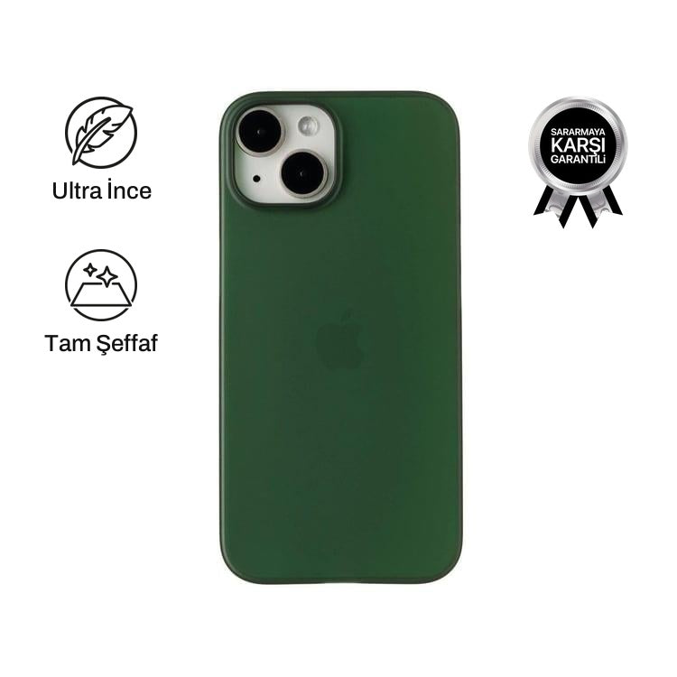 iPhone 15 Plus ile Uyumlu Ultra İnce Telefon Kılıfı | bastcase