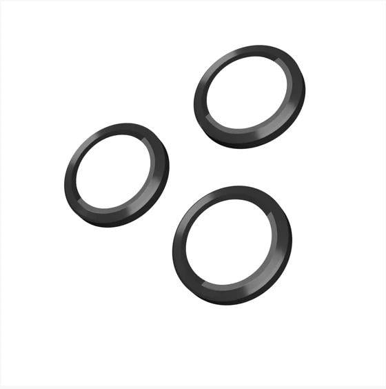 iPhone 15 Pro / 15 Pro Max Lens Koruyucu - Gümüş | bastcase - Lens Kamera Uyumu