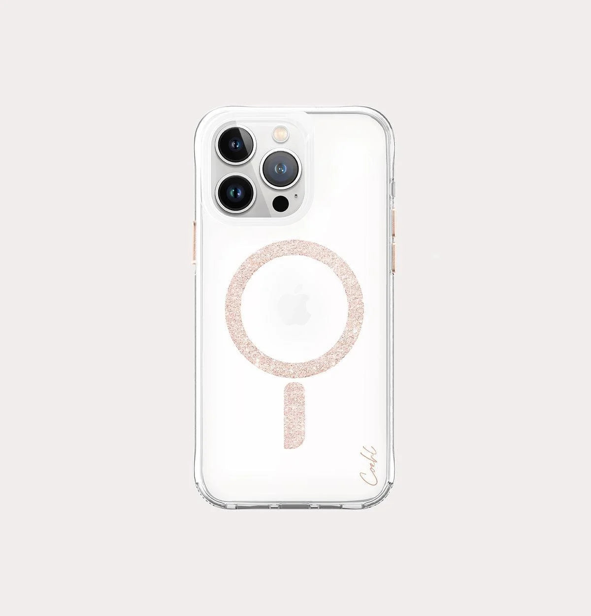 iPhone 15 Pro Coehl MagSafe Destekli Glace Telefon Kılıfı | bastcase - Ön Yüzey Görünümü