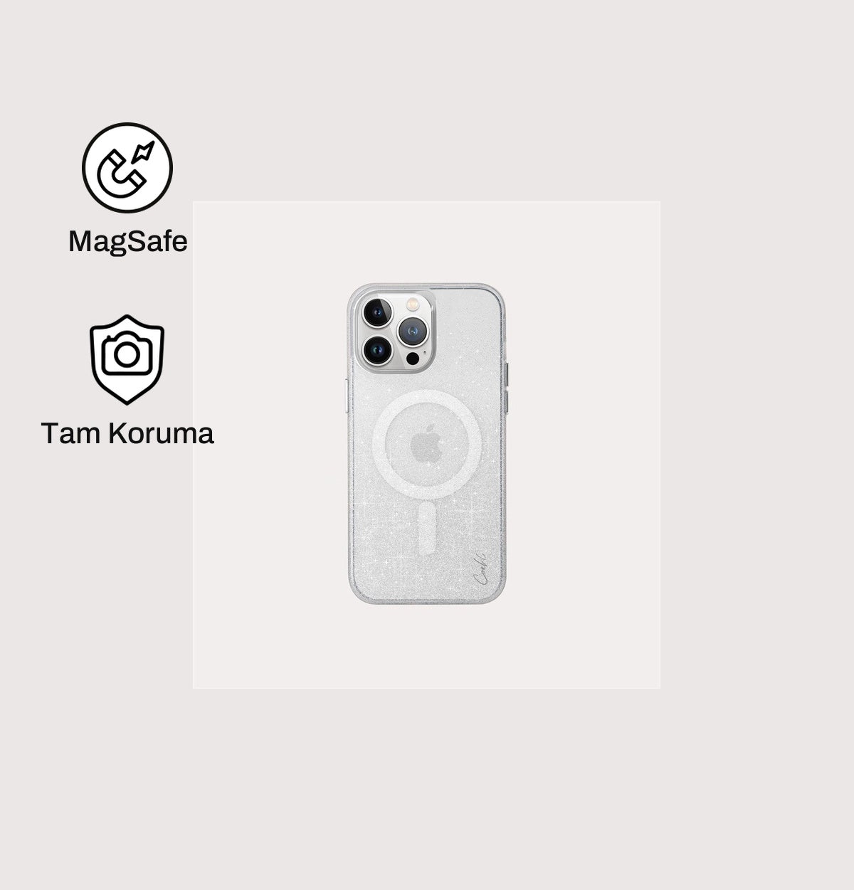 iPhone 15 Pro ile Uyumlu Coehl MagSafe Destekli Lumino Telefon Kılıfı | bastcase