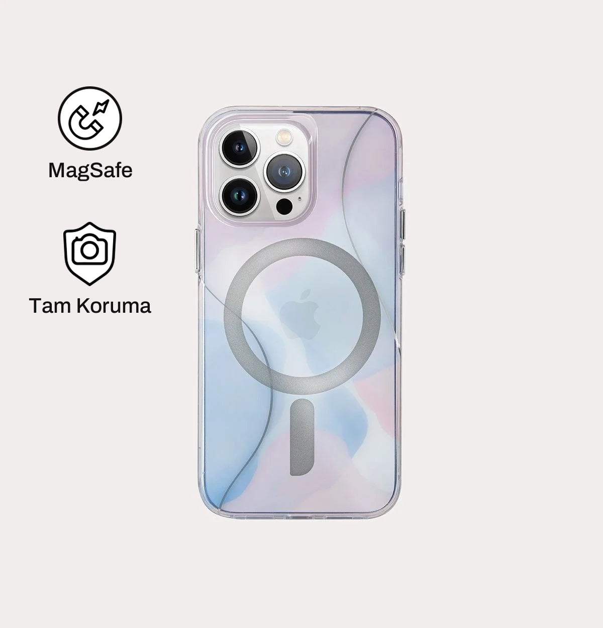 iPhone 15 Pro ile Uyumlu Coehl MagSafe Destekli Palette Telefon Kılıfı | bastcase
