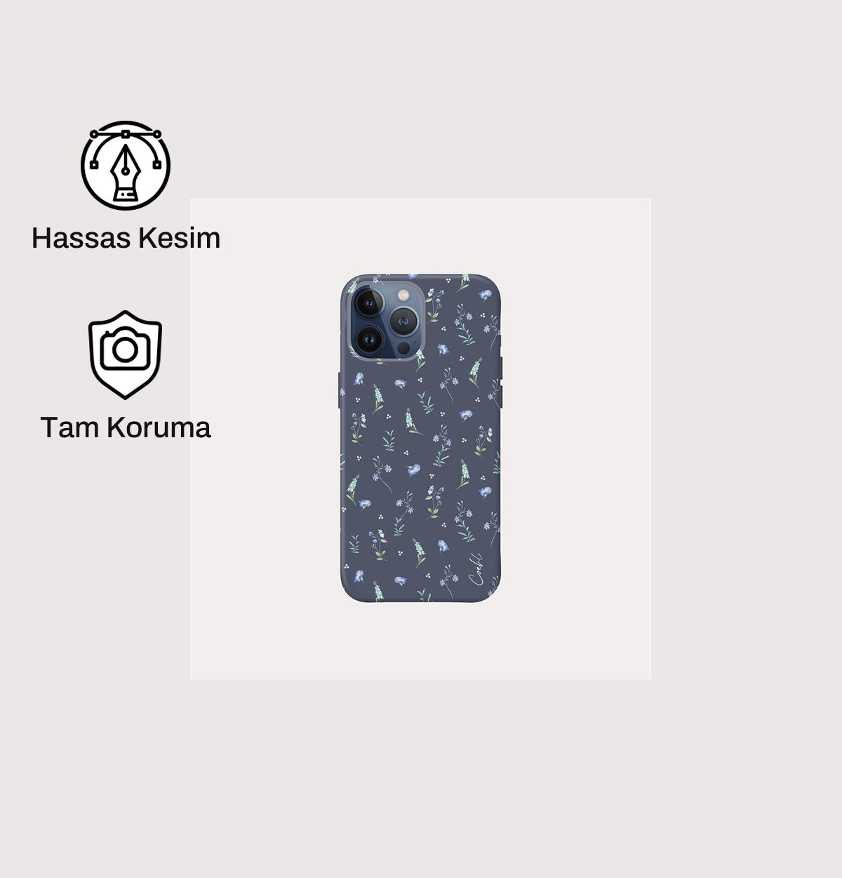 iPhone 15 Pro ile Uyumlu Coehl Praire Telefon Kılıfı | bastcase